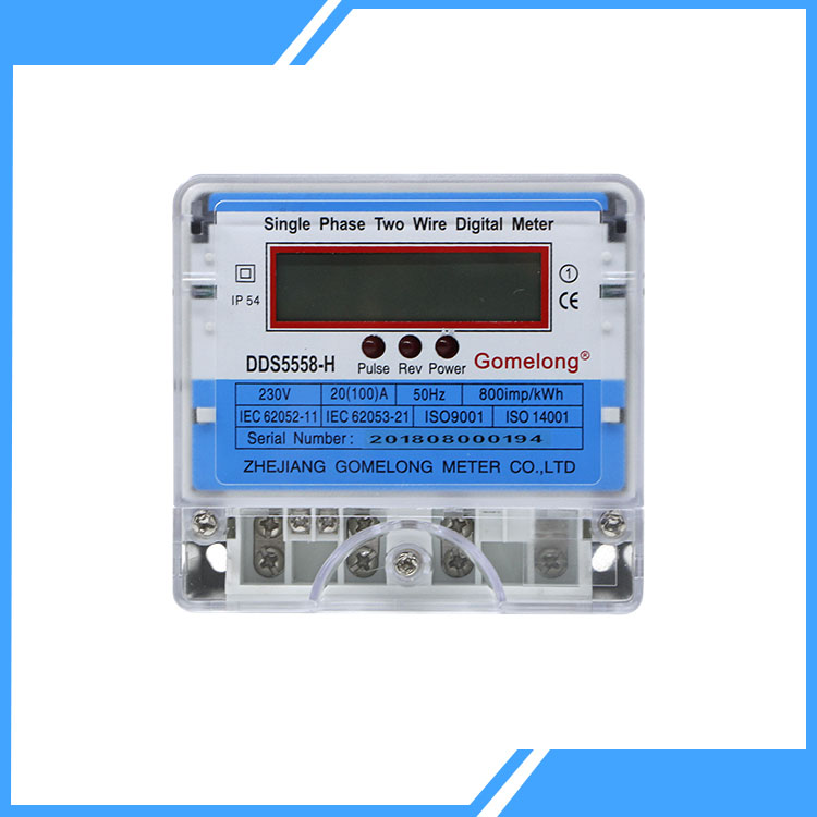 2020 Bagong DDS5558 Single Phase Two Wire Energy Meter