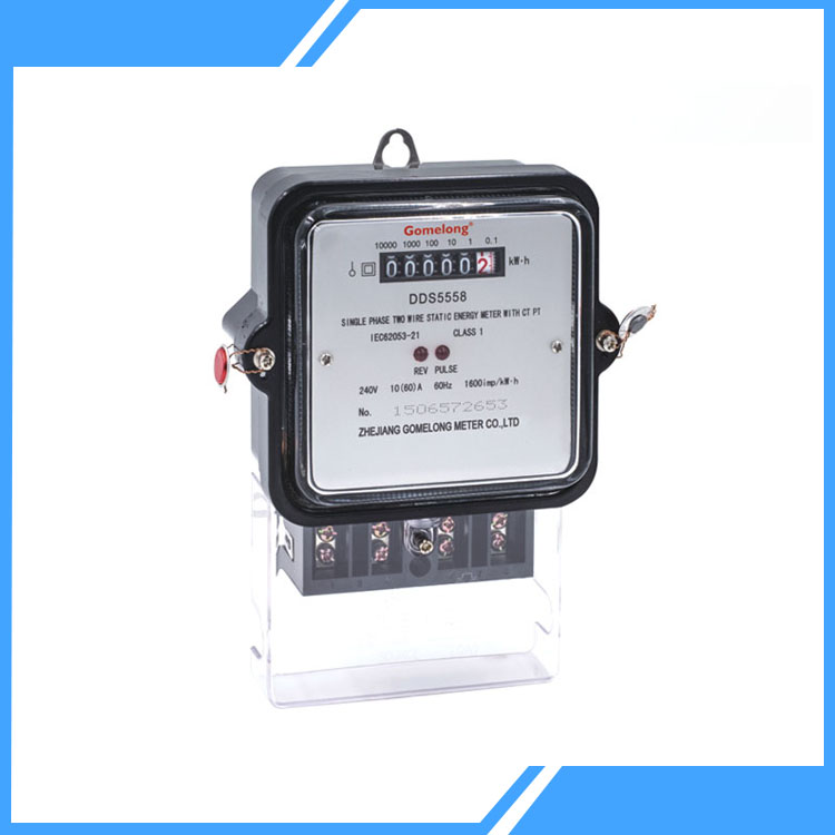 Single Phase Digital Bidirectional Kwh Meter