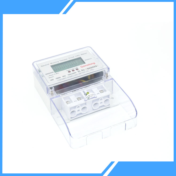 Single Phase Elektronikong Enerhiya ng Meter ng Enerhiya