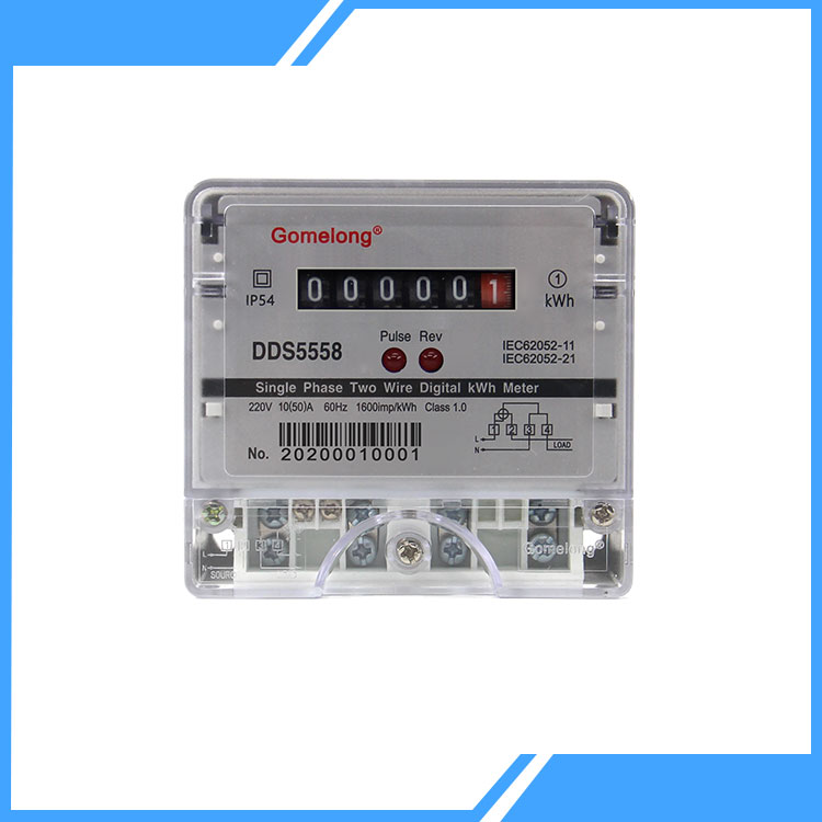 Kahulugan at saklaw ng aplikasyon ng single-phase electric meter