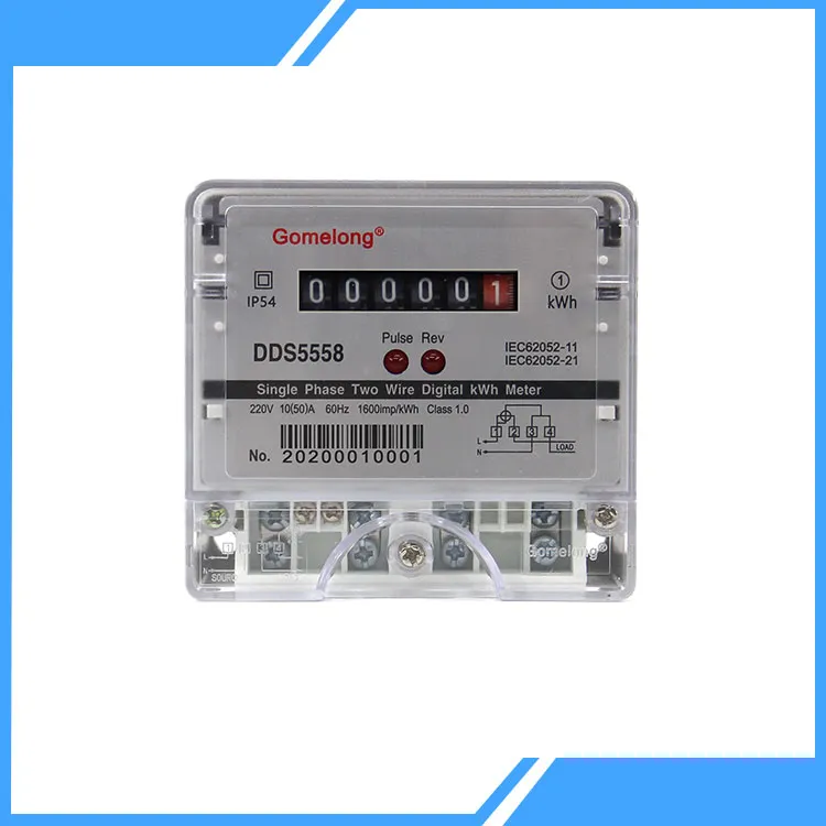 Ano ang mga katangian ng single-phase electronic energy meters?